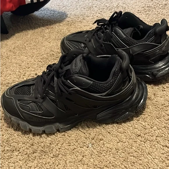 Balenciaga Black Track Sneakers